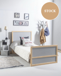 CAMA OSLO GRIS - comprar online