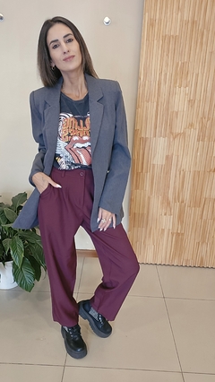 SACO ZAIRA GRIS OSCURO - tienda online
