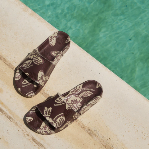 Chancla Siesta Choco - comprar online