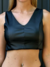 top cuerina V - comprar online
