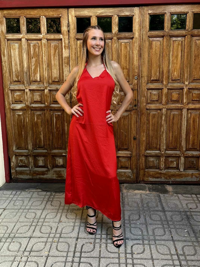 Vestido Largo Seda thumbnail 2