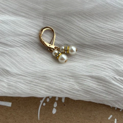 Aros de perlas 0,6 mm dorado - comprar online