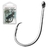 ANZOL CROWN IN LINE CIRCLE BLACK Nº3/0 C/ 6UN