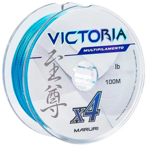 LINHA MARURI MULTIF VICTORIA 4X 0,50MM 100M - AZUL