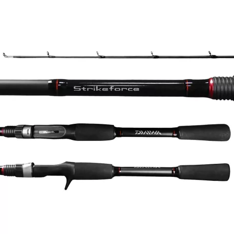 VARA DAIWA STRIKEFORCE 6'0" 8-17LBS 2 PARTES P/ CARRETILHA