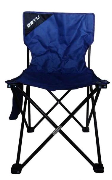 CADEIRA DEYU DOBRÁVEL CAMPING AZUL 42x42x72cm