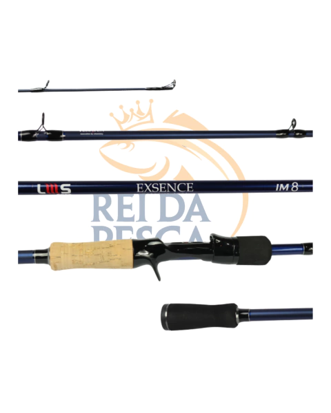 VARA LUMIS EXSENCE BLUE 5'8" 5-14LBS INTEIRIÇA CARRETILHA