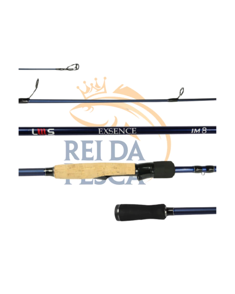 VARA LUMIS EXSENCE BLUE 6'3" 6-17LBS INTEIRIÇA MOLINETE
