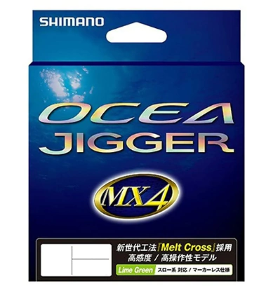 LINHA OCEA JIGGER SHIMANO PE8 13LBS 300M