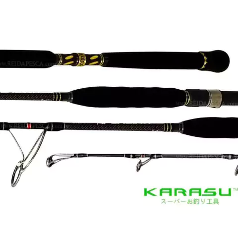 VARA KARASU KNIGHT 5'6'' 60LBS MOLINETE - loja online