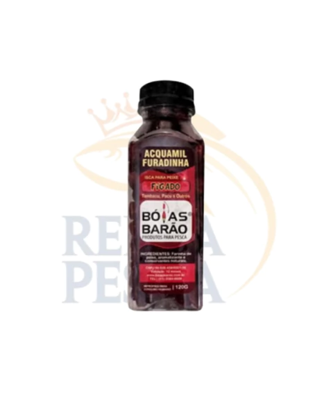 RAÇÃO BARÃO ACQUAMIL FURADINHA 120G