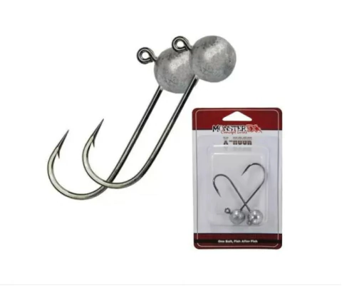 ANZOL JIG HEAD MONSTER 3X SUPER BALL 6/0 9G