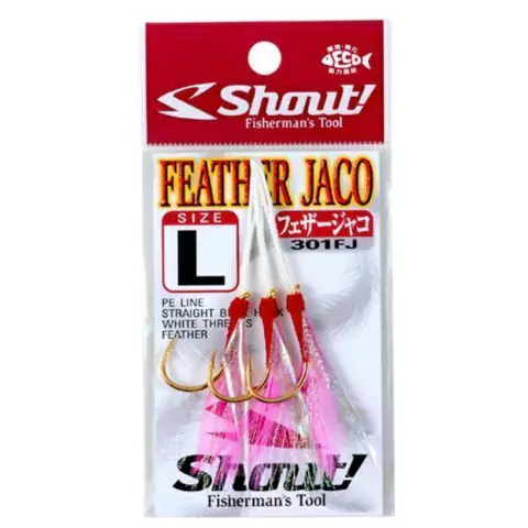 SUPORTE HOOK SHOUT FEATHER JACO 301-FJ SIZE L