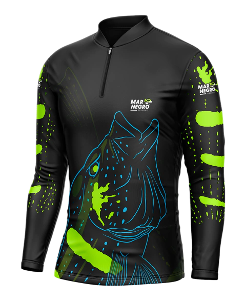 CAMISA MAR NEGRO PREMIUM REF 30150 - TUCUNA