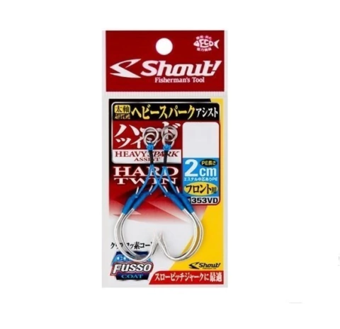 SUPORTE HOOK SHOUT HEAVY SPARK HARD TWIN 353VD N°3/0 C/2UN