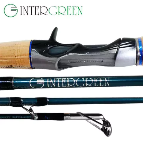 VARA INTERGREEN TOPAZIO 5'8'' 6-14LBS CARRETILHA