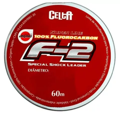 LINHA CELTA F-2 FLUOROCARBON 0.55MM 60M