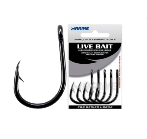 ANZOL MARINE LIVE BAIT Nº6/0 C/ 20 UN