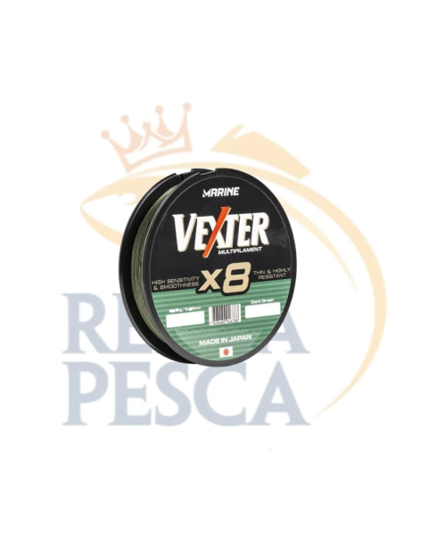 LINHA MARINE VEXTER X8 80LBS 300M DARK GREEN - comprar online