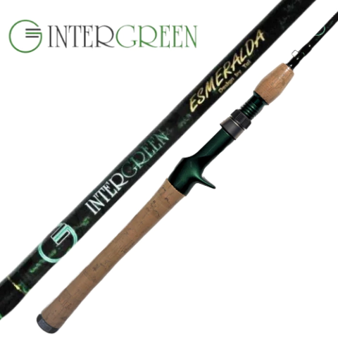 VARA INTERGREEN ESMERALDA 5'9" 8-17LBS P/ CARRETILHA