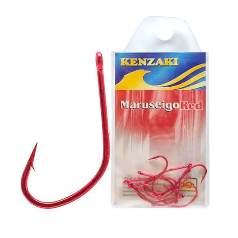 ANZOL KENZAKI MARUSEIGO RED Nº18 C/ 10UN