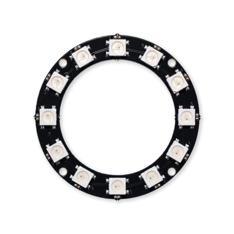 Anillo 12 Leds RGB 5050 WS2812 Neopixel Cjmcu Arduino Nubbeo - comprar online