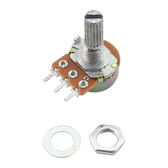 Potenciometro 2K Ohms Lineal Pote 20mm B2K Arduino Nubbeo - comprar online