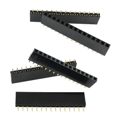 Pack 5 Tiras 15 Pines Hembra Paso 2.54mm Nubbeo