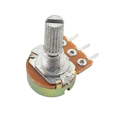 Potenciometro 500 Ohms Lineal Pote 20mm B500 WH148 Nubbeo