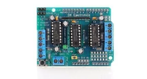 Motor Shield Driver L293d Pap Dc Servo Arduino L293 Nubbeo
