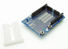 Protoshield Para Arduino Uno Leonardo Con Protoboard Nubbeo - comprar online