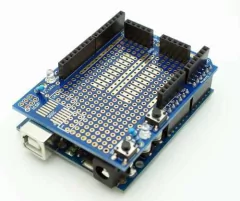 Protoshield Para Arduino Uno Leonardo Con Protoboard Nubbeo en internet
