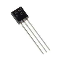 Pack 5x Transistor 2N5401 PNP 150V 600mA TO92 Arduino Nubbeo - comprar online