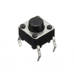 Pack 5 Boton Pulsador Tecla 4 Pines Tact Switch 6mm x 6mm x h=5.1mm Nubbeo - comprar online