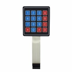 Teclado Membrana Matricial 4x4 Autoadhesivo Nubbeo en internet