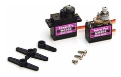 Mini Servo Tower Pro Mg90 1.8kg Metalico Arduino Nubbeo - comprar online