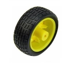 Rueda Goma 65mm Arduino Nubbeo - comprar online