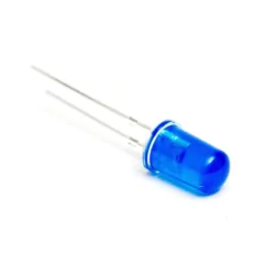 Pack 10 Leds 5mm Azul Difuso Arduino Nubbeo en internet