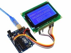 Display Lcd 128x64 Grafico Spi St7920 Glcd Nubbeo - Nubbeo
