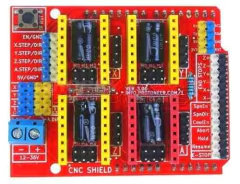 Arduino Cnc Shield A4988 Drv8825 Grbl Router Robot Nubbeo - comprar online