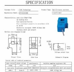 Sensor De Corriente 30a Sct013 Hall Pinza Arduino Nubbeo