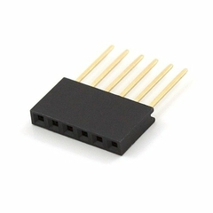 Pack 5 Tiras 6 Pines Hembra De 10mm Paso 2.54mm Nubbeo - comprar online