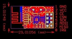 Modulo Transceptor Rf Nrf24l01 2.4ghz Arduino Nubbeo - tienda online