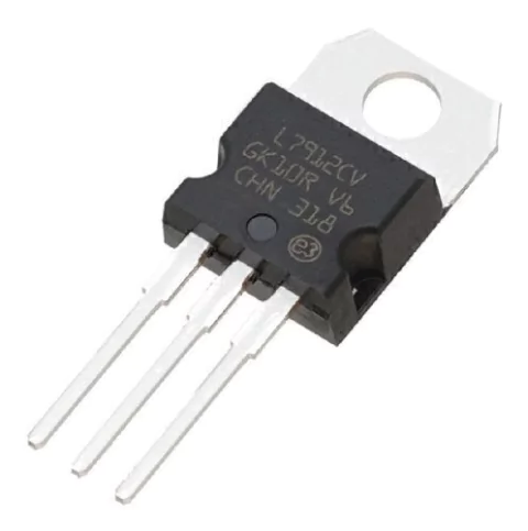 Regulador Tension Negativa 7912 -12V 1.5A LM7912 L7912 Nubbeo
