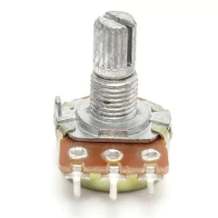 Potenciometro 5k Ohms Lineal Pote 15mm B5k WH148 Nubbeo - comprar online