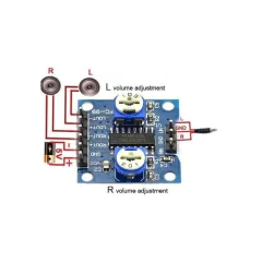 Modulo Amplificador Estereo Clase D Pam8406 2x5w Pote Nubbeo - Nubbeo