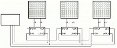 Imagen de Modulo Display Matriz Puntos 64 Leds Max7219 Nubbeo