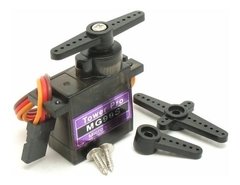 Mini Servo Tower Pro Mg90 1.8kg Metalico Arduino Nubbeo