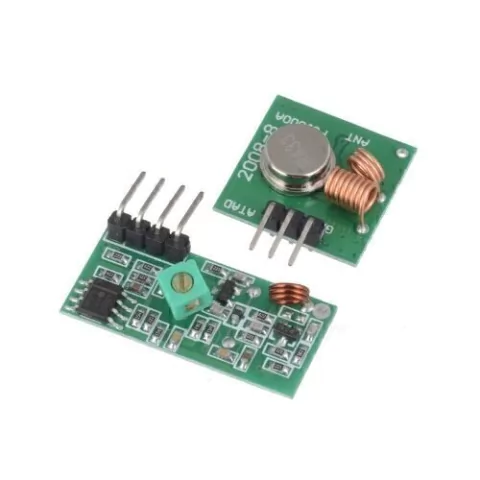 Modulo Rf Transmisor Y Receptor 433 Mhz Nubbeo