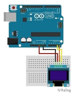 Display Oled 1.3 Blanco 128x64 I2c Sh1106 Nubbeo - Nubbeo